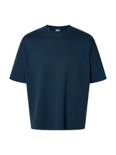 Selected Homme - Relaxed O-Neck Tee in Key Largo